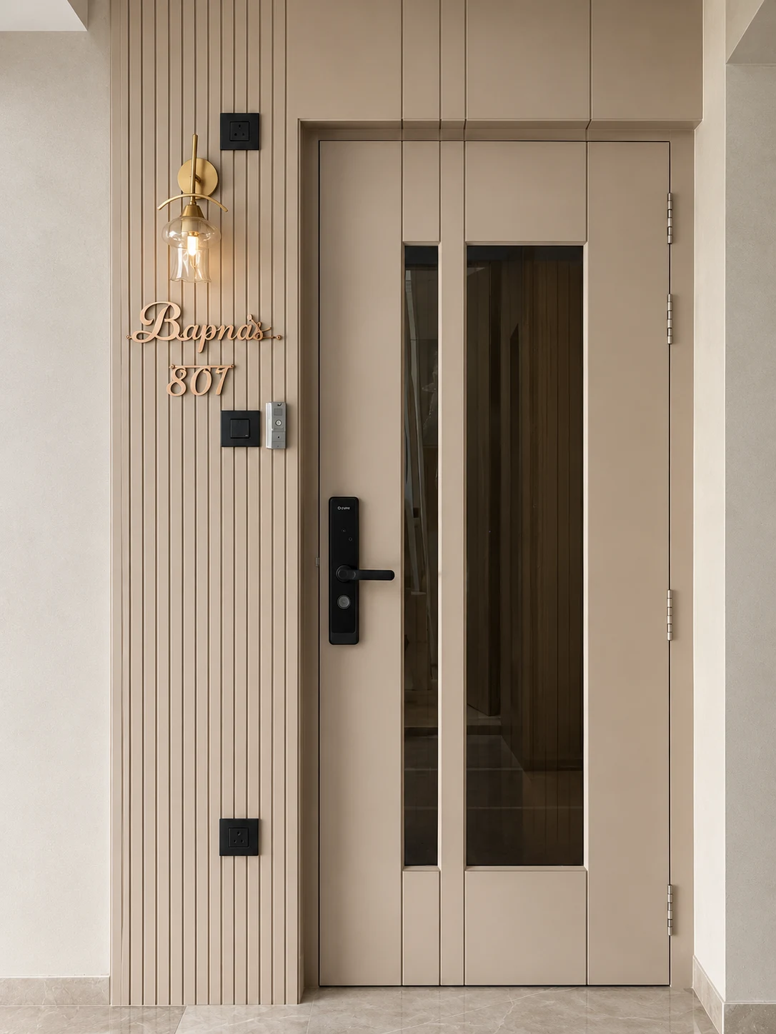 Entrance door